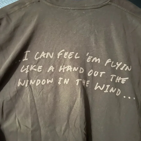 Keith Urban Brown Graphic T-Shirt - Picture 4 of 5